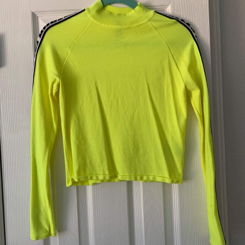 Neon long sleeve top